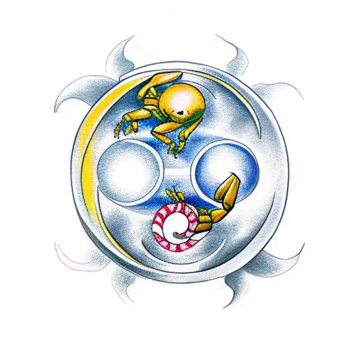 Scorpion Yin And Yang