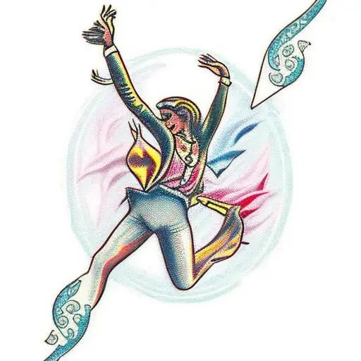 Dancer Music Notes Bravery