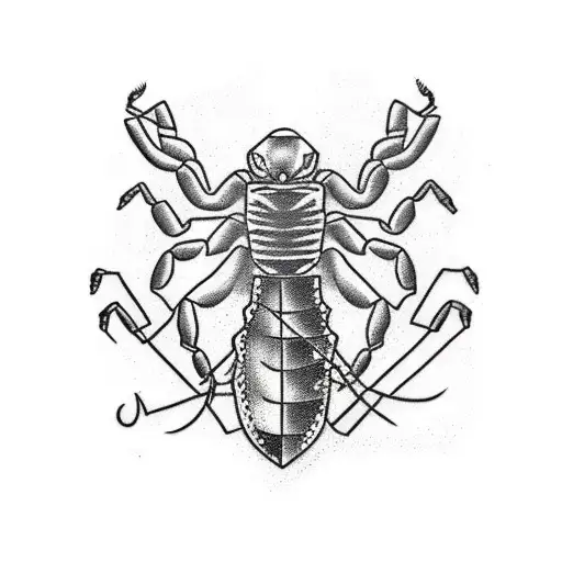 Scorpion With Barbed Wire