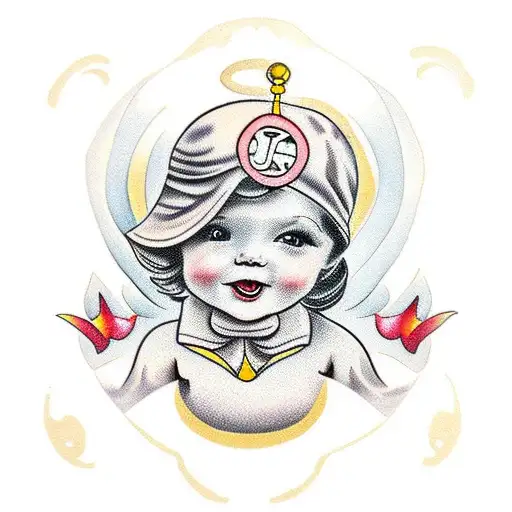 Baby Girl Gold Frame