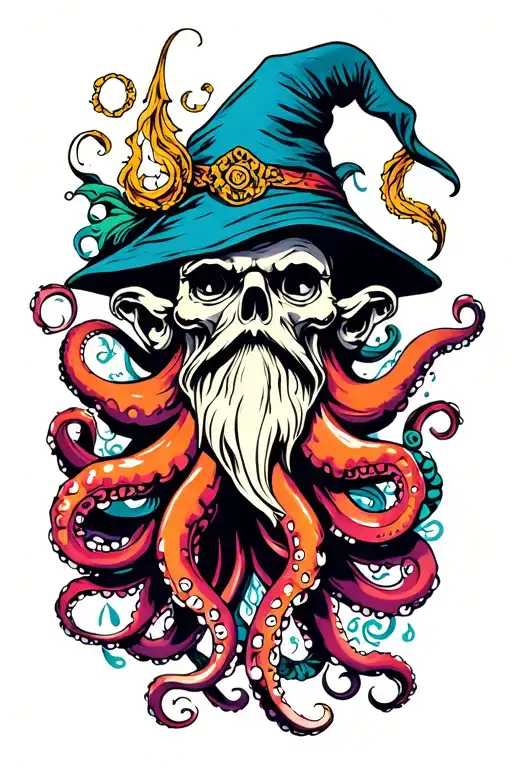 Wizard And Octopus