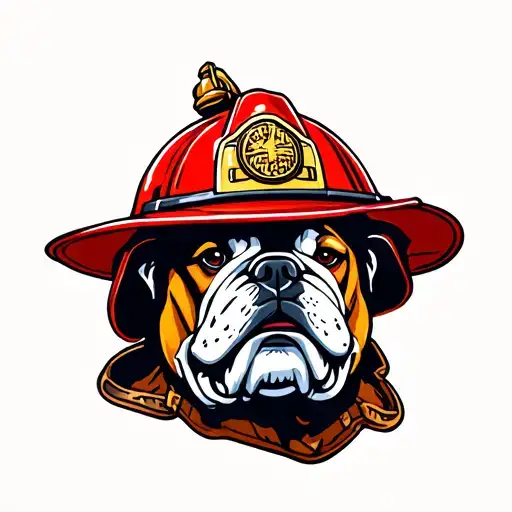 Bulldog Firefighter Helmet