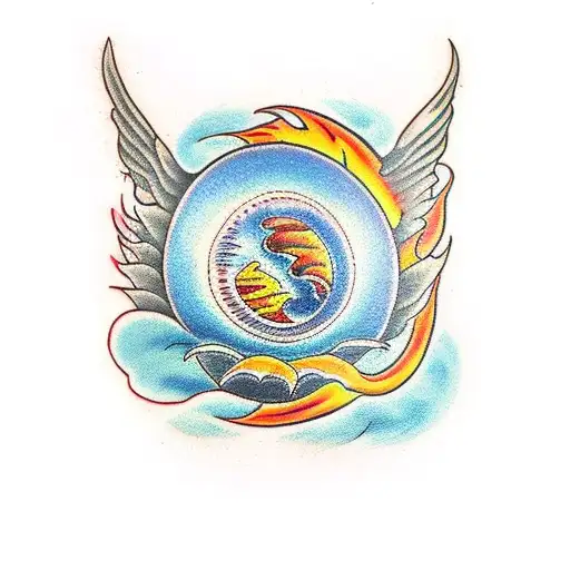 Fire Water Wind And Earth