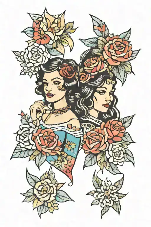 Sister And Best Friends