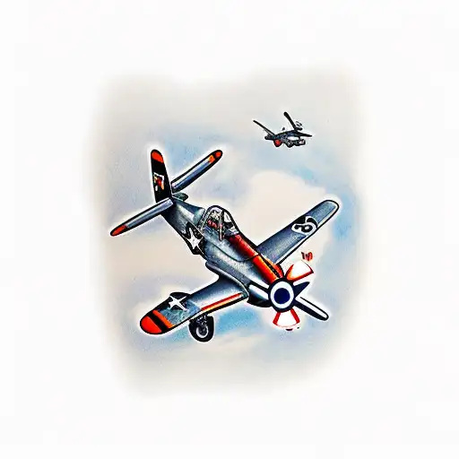 P52 Mustang Fighter Plane