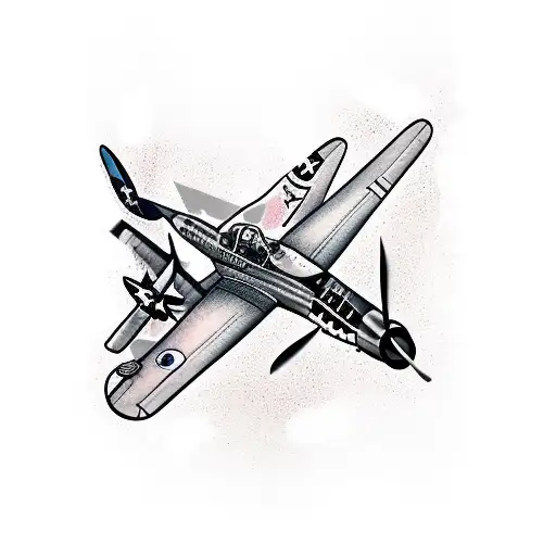 P51 Mustang Fighter Plane