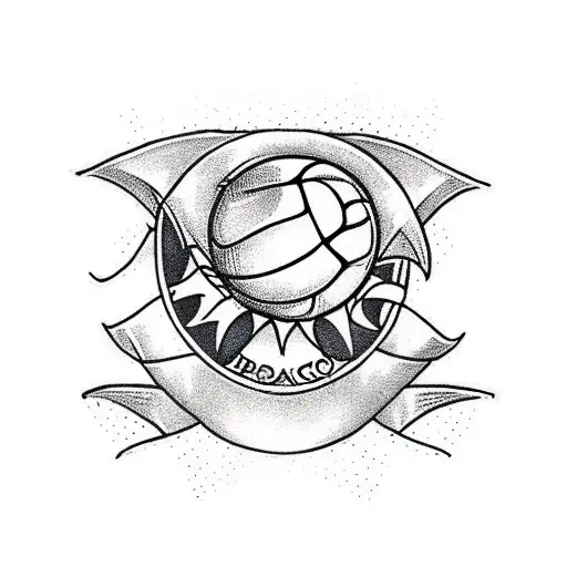 Dragon Con Balon De Baloncesto