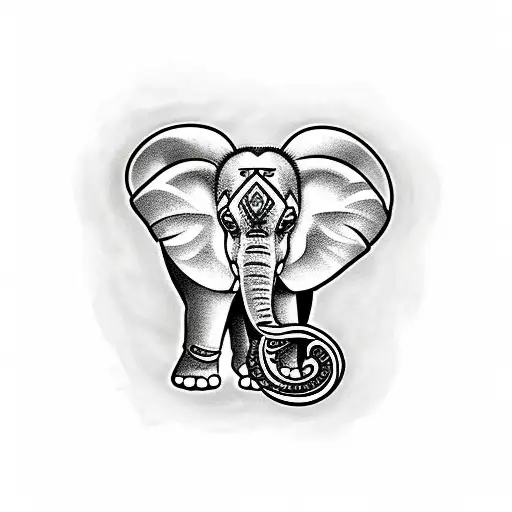 Elephant With Cpu
