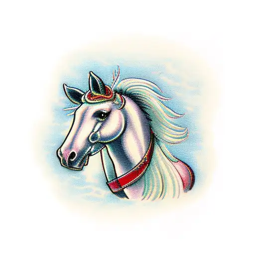 The Horse Paweth In The Valley And Rejoiceth In His Strength