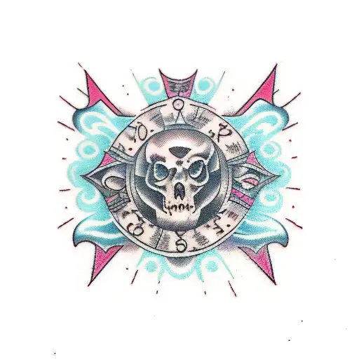 Numbers 369 With A Gothic Font