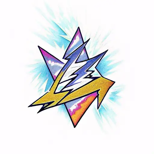 Bouquet Of Lightning Bolts With A Pretty Bow