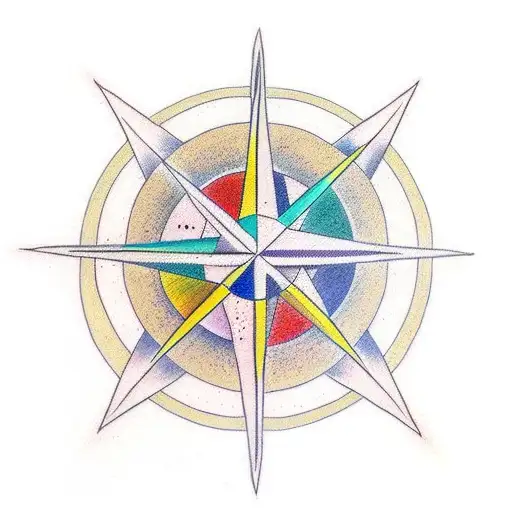 Mystical Triangle Compass