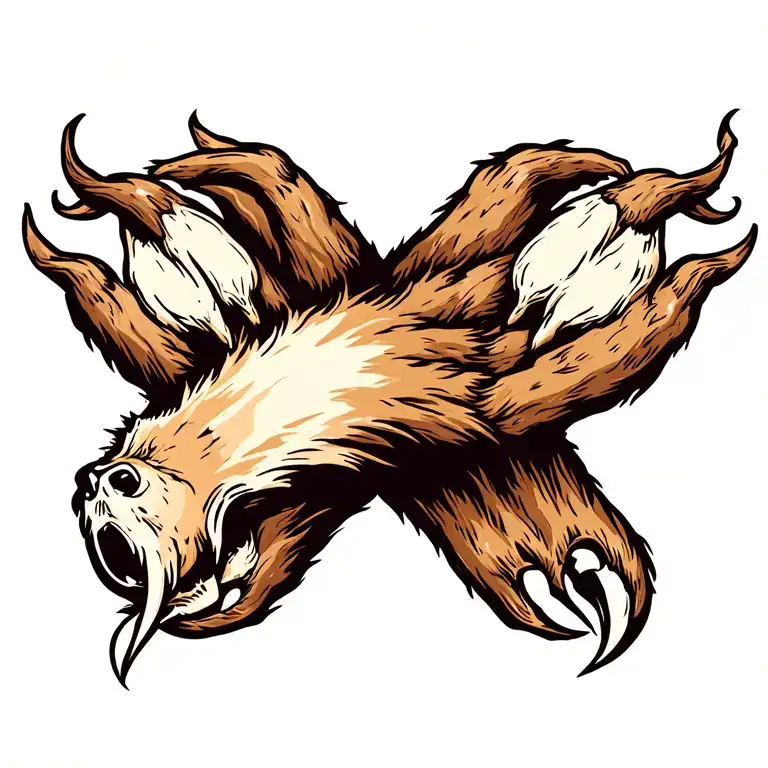 Bear Claw Marks Tearing