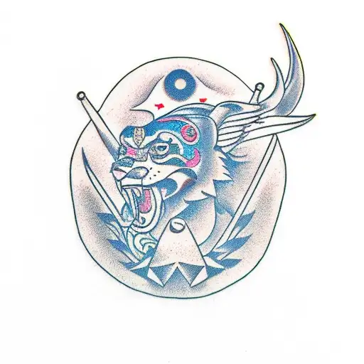 Sak Yant Animal Inspired But In A Modern Way