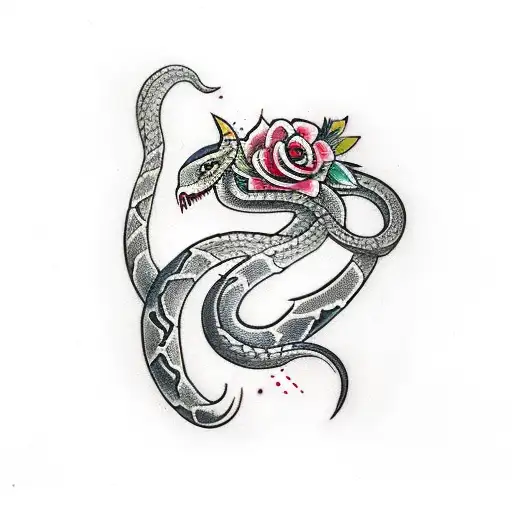 Snake And Dagger