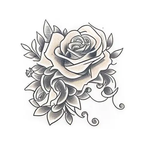 Full Armband With Text Box And Flowers In The Background