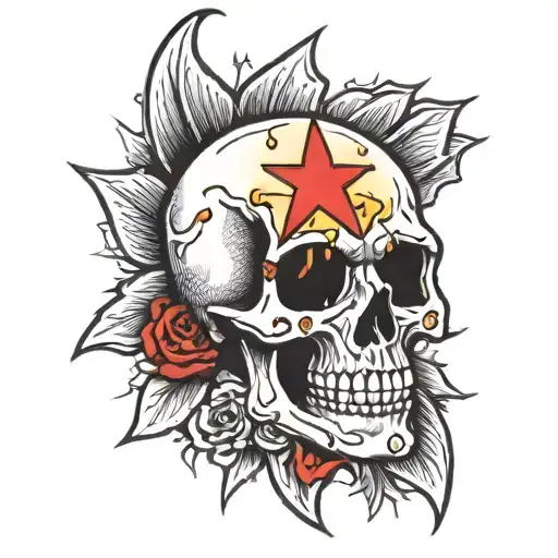 Beheaded Klansman Skull