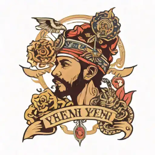 Can You Make Me A Tattoo Inspired By The Yemen Culture Mixed With The Bronx New York Culture