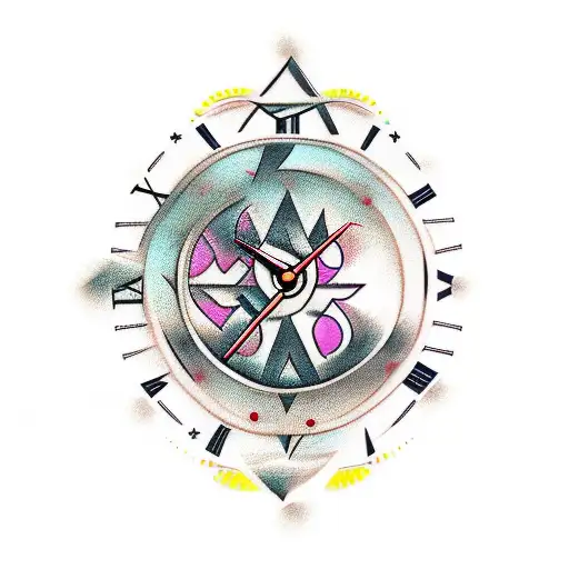 Wakanda Font Akash Name Tattoos With Clock