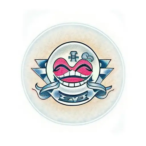 Ekg With The Word Smile