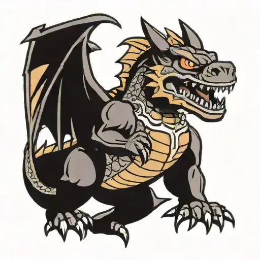 Norse Charizard Angry