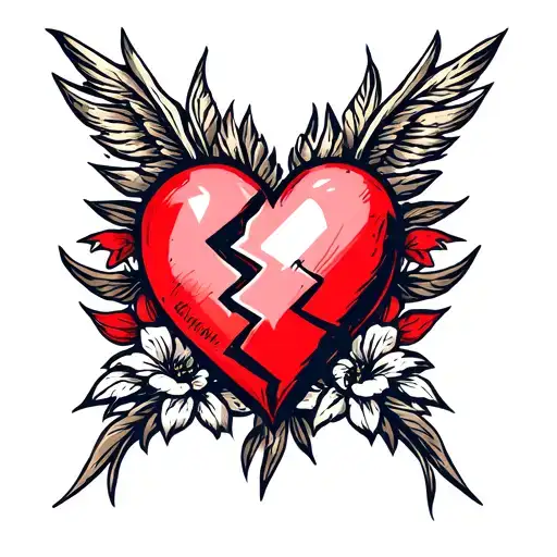 Broken Heart Dad Memorial