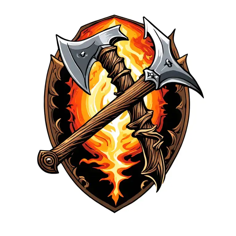 Norse Mythology Battle Axes