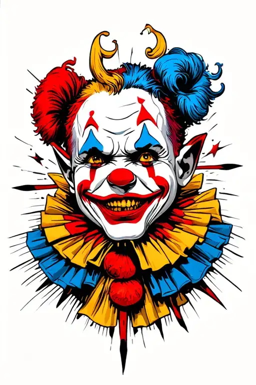 Split Personality Demon Clown