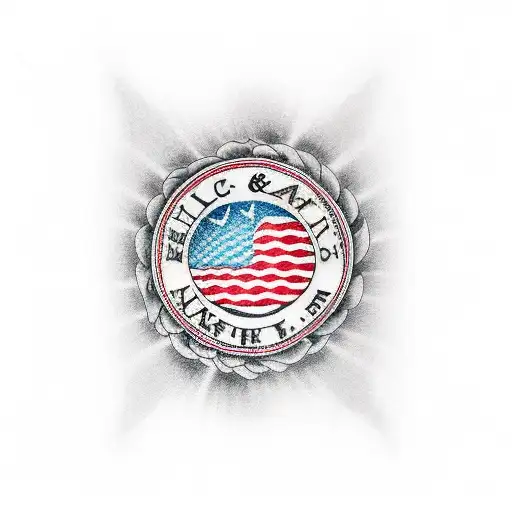 Black And Grey Arm Sleeve American