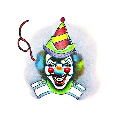 Clown With A Dog Ballon