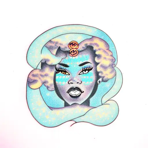 Black Girl And Universe