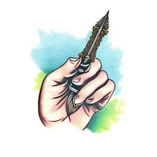 Hand With A Dagger