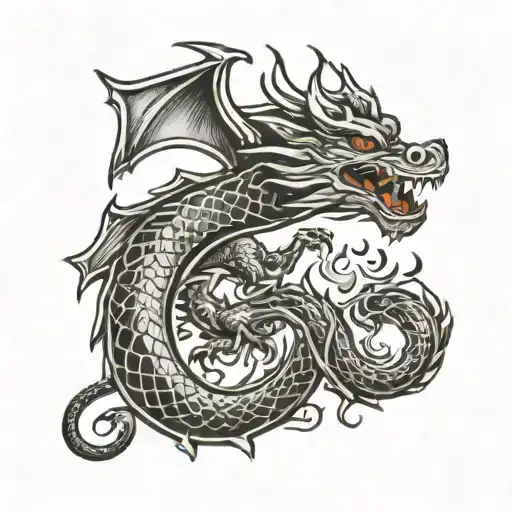 Dragon Breathing Fire