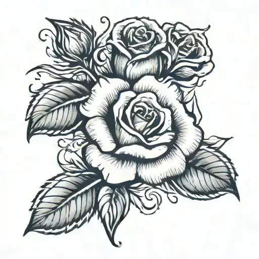 Rose With Letter S