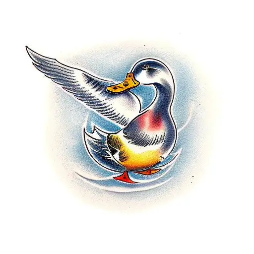 Duck With A Gun Full Scale