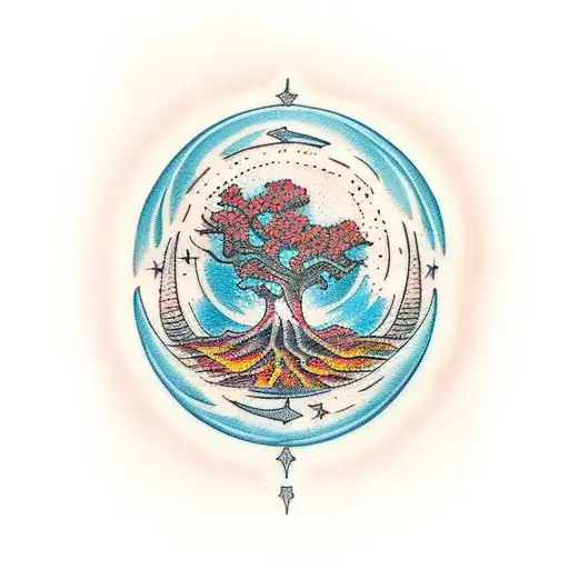 Moon Tree Of Life