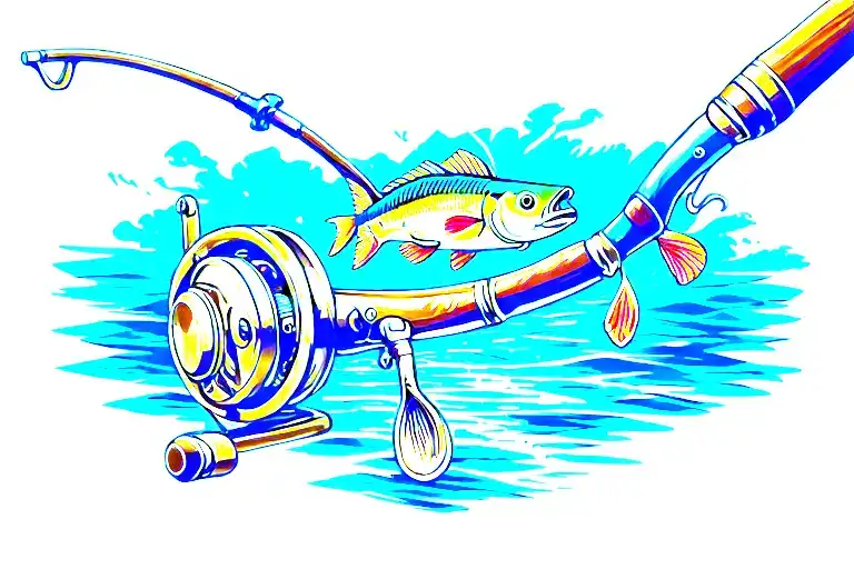 Fishing Rod And Reel