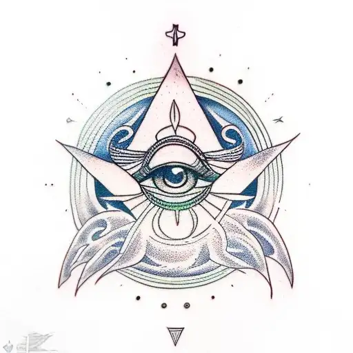 Yggdrasil With The Eye Of Horus
