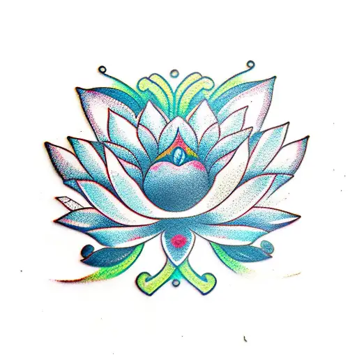Lotus Flower Elegant