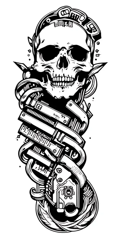 Gaming Motherboard Intertwined