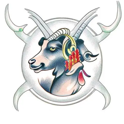 Chinese Zodiac Goat And Dog