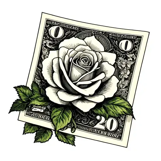 Twenty Pound Note Rose