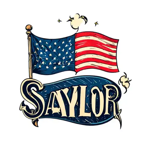 Nautical Flags Spelling Saylor