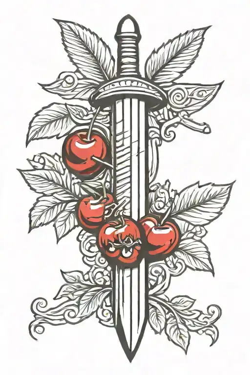 Dagger And Cherries