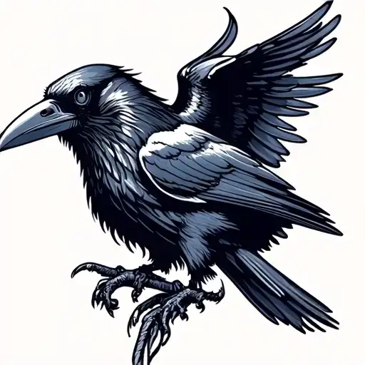 Raven Grim Reaper Sacred