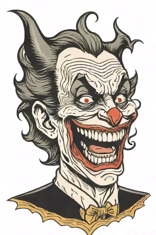 Batman Laughing Joker Face