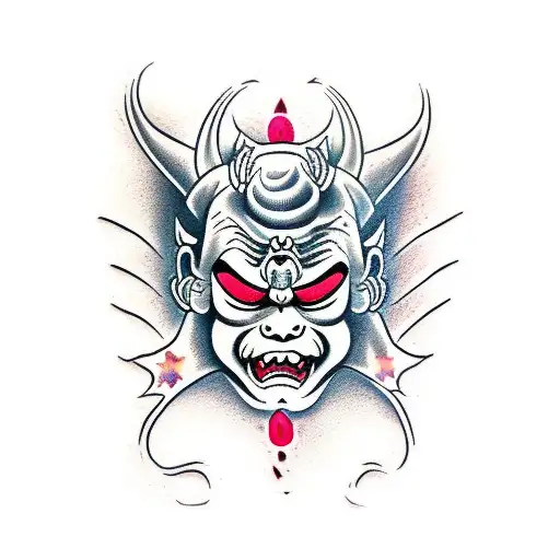 Oni Mask Duality With Angel