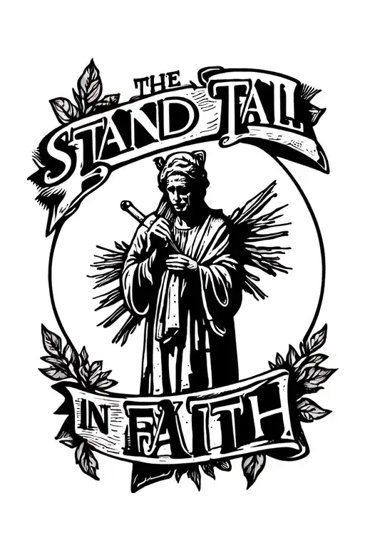 Stand Tall In Faith Written
