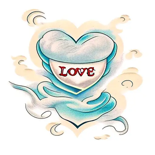 Love Chants Written In An Flowy Font With A Small Heart Somewhere Attached To The Lettering