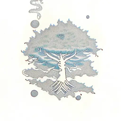 Hemlock Tree Scientific Diagram